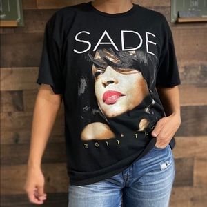 SOLD- Rare X vintage Sade 2011 concert tour T
